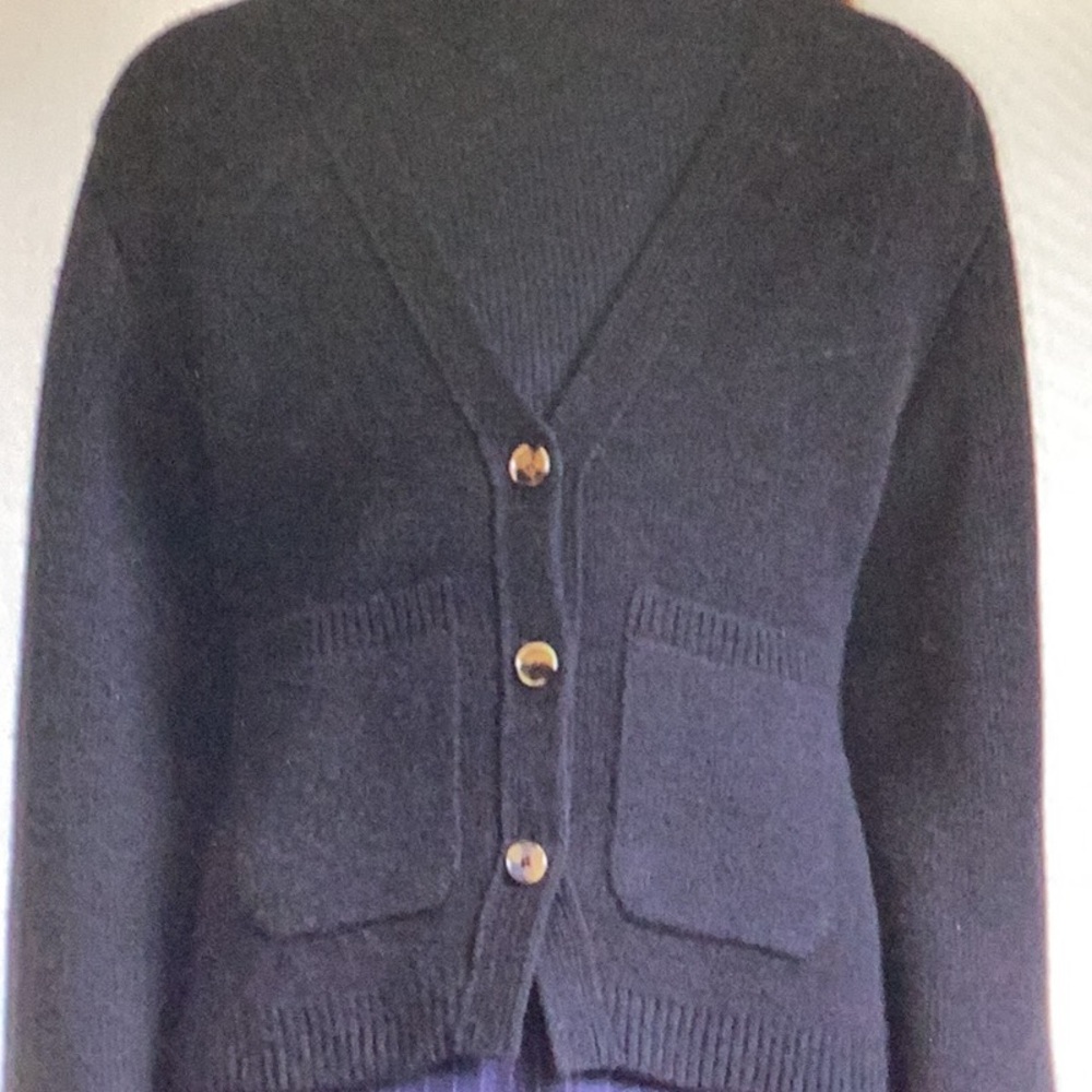 Khaite Black Scarlett Cardigan